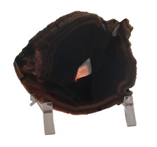 Zeckos Colored Polished Brazilian Agate Slice On Stand Accent Lamp - £15.57 GBP