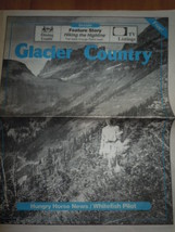 Glacier County Event Calendar News Paper 1993 - £4.69 GBP