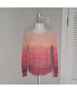 St Johns Bay Women&#39;s Pullover Sweater ~ Sz PS ~ Long Sleeve ~ Pink - £17.91 GBP
