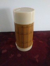 ALADDIN&#39;S BEST BUY THERMOS BOTTLE NO.WM4020,10 OZ. PLAID WITH WIDE MOUTH - $15.83