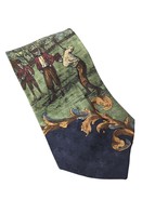 Polifroni Milano Old Time Golf Golfers Sports Novelty 100% Silk Necktie - $14.96