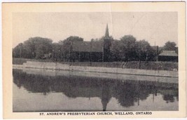 Postcard St Andrews Presbyterian Church Welland Ontario - £3.71 GBP