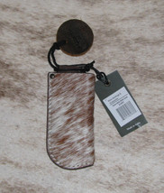 Hairon Leather #4841A Small Knife Sheath 1.75&quot;x3.75&quot;~Belt Loop~by Myra Bag - £10.75 GBP
