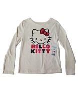 365 Kids From Garanimals Girls Long Sleeve Shirt Ivory Color “Hello Kitt... - £7.86 GBP