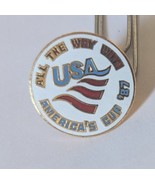 All The Way With USA America&#39;s Cup &#39;87 Lapel Pin, New - $9.44 CAD