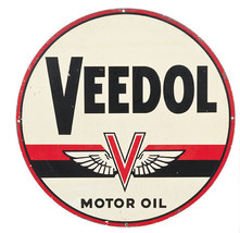 Veedol Motor Oil Vintage Old Logo Embroidered Ball Cap Hat Gasoline New - £16.27 GBP