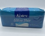 Vintage 1986 Kotex Ultra Thin Maxi Pads 22 Count Wrapped Pads New Bs245 - £32.97 GBP