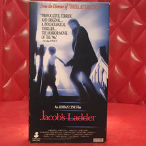 Jacob&#39;s Ladder , VHS (1990), Tim Robbins, Elizabeth Peña, Adrian Lyne - £2.33 GBP