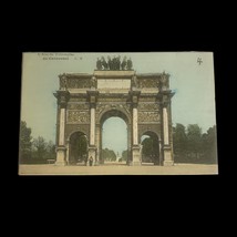 Vintage Postcard Paris France L&#39;Arc De Triomphe Du Carrousel - £5.34 GBP