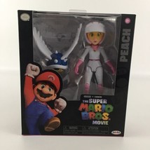 Nintendo The Super Mario Bros Movie Deluxe Action Figure Princess Peach Toy New  - £34.92 GBP