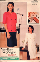 Vogue 7403 Misses 8 to 12 Career Dress Vintage Uncut Sewing Pattern - £7.45 GBP