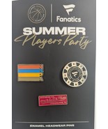 Fanatics Summer Players Basketball Party Enamel Headwear 3 Pins - $455.39 MXN