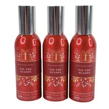 3 Bath &amp; Body Works &#39;TIS THE SEASON Room Spray Concentrated Home Fragrance Mist - £19.14 GBP