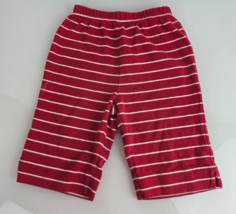Gymboree 2002 Cherries Red White Stripe Wide Leg Crop Capri Pants 18-24 - $12.86