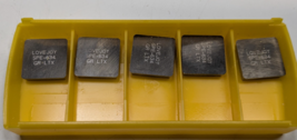 Pack of 5 NEW Lovejoy Carbide Inserts SPE-634 Grade LTX - $31.67