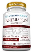 Approved Science Anemiaprin - Absorbable Iron, Vitamin C - Gentle On Sto... - $148.57