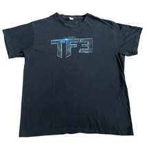 TF3 Transformers 3 Michael Bay 2011 Movie Promo T Shirt Sz M Black Tulte... - $19.75