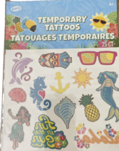 SAVVi  Temporary Tattoos Island 1ea 25ct Pack-Brand New-SHIPS N 24 HOURS - €10,10 EUR