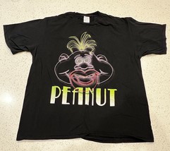 Jeff Dunham Peanut Graphic Tee T-Shirt Size XL X-Large ~ Black - £9.27 GBP