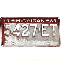 1969 United States Michigan Base Truck License Plate 5427-ET - £14.51 GBP