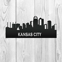 Boyce22Par Kansas City Skyline Metal Sign Indoor Outdoor Last Name Welco... - £54.22 GBP