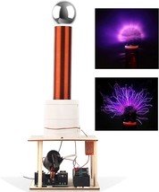 Tesla Coil DIY Kit, Touchable Plasma Ball Spark Gap Arc Generator for Physics Te - £68.56 GBP+