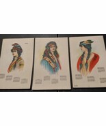 Antique 1913 Native American Woman Calendar Empire Art Co 1911 Ephemera ... - $898.87 MXN