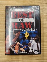 WWF - Best of Raw Volume 1 &amp; 2 DVD (2001, 2 Disc Set) RARE OOP - $28.49