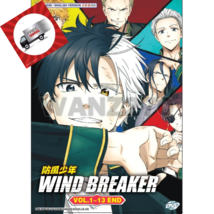 Anime DVD Wind Breaker TV Series Vol.1-13 End English Dubbed Region All - £20.83 GBP