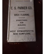 Old Tin Pocket Lumber Scale E. S. PARKER &amp; CO. West Stewartstown NH Logg... - $27.83