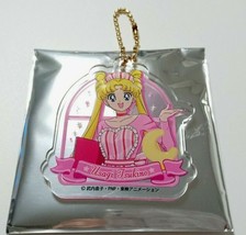 Sailor Moon Coffe Limited Acrylic Key Holder Usagi Tsukino Made in Japan - $26.18