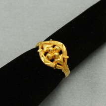 22 Carat Seal Surpassing Gold Affirmation Rings Size 6.25  Aunt Bijoux Jewelry - £725.09 GBP