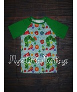 NEW Boutique Eric Carle the Very Hungry Caterpillar Short Sleeve Shirt - £10.03 GBP