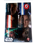 Star Wars 6 Puzzle Pack Age 6+ - 6 x 100 Piece Puzzles - NEW - £10.21 GBP