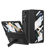 Generic For Samsung Galaxy Z Fold 6 (Color: BLACK) Shockproof Leather Ha... - $108.92