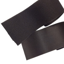 NEW! BLACK Sew On Hook &amp; Loop Set Fastener Tape ~ 4&quot; x 15 feet ft Sewing... - £23.58 GBP