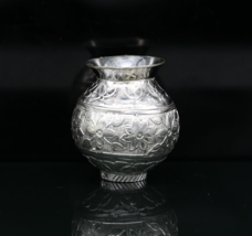 925 sterling silver Kalash or pot water or milk shiva kalash pooja artic... - $69.29