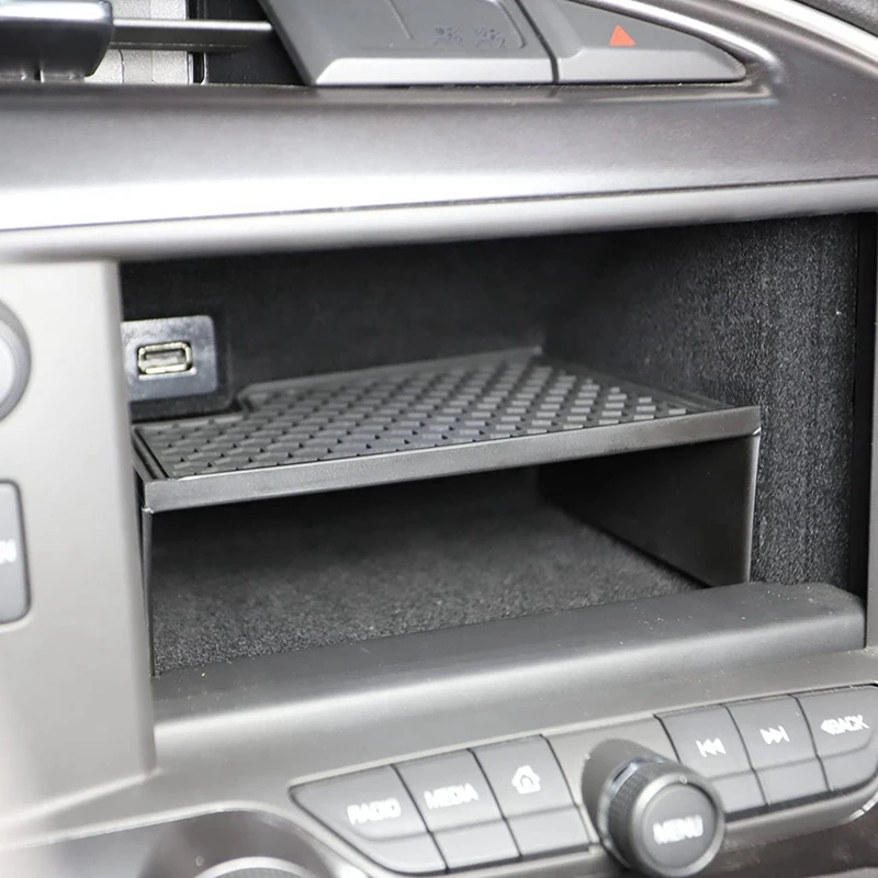 Dashboard Display Storage Bin Tray Holder For Chevrolet Corvette C7 Stingray 2 - £17.06 GBP