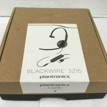 Plantronics Blackwire C215 headset new OPEN BOX - $25.15