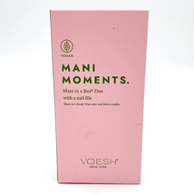 NEW Voesh Mani Moments Vegan At Home Manicure Set Duo Green Tea Duo  - $12.59