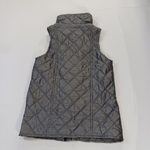 Marc New York Andrew Marc Girls/Women's S Gray Quilted Puffer Vest Zip Pocket  image 12
