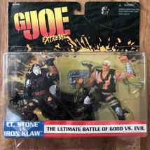 1995 GI Joe Extreme The Ultimate Battle of Good Vs. Evil Lt. Stone Vs Iron Klaw - £11.42 GBP