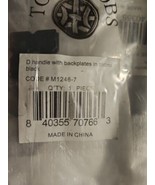 Top Knobs M1246-7 Twist 7&quot; Center to Center Appliance Pull - Black - $33.95 CAD