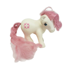 Vintage 1983 Hasbro My Little Pony G1 Earth Ponies Sundance White Pink Hearts - £18.56 GBP