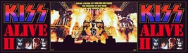 KISS Band 24 x 86 Alive II Full Stage Custom Banner Style Poster - Rock Love Gun - £67.94 GBP