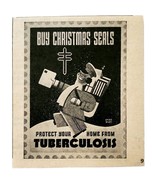 1944 Christmas Seals Stamps Tuberculosis Advertisement Medical Collectib... - $41.13 CAD
