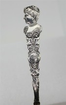 Stunning Lady 1893 Worlds Fair Colombian Sterling Souvenir Spoon - £194.15 GBP