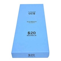 Rolled Coin Storage Box for Nickel, Blue by Guardhouse - $10.49