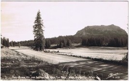 Postcard RPPC Two Ocean Mountain &amp; Top Of Two Gwo Tee Pass Wind River Mtns WY - $6.86