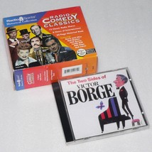 Radio Comedy Classics 6 Cd &amp; Victor Borge ~ Two Sides ~ Benny Hope Burns Allen - £10.11 GBP